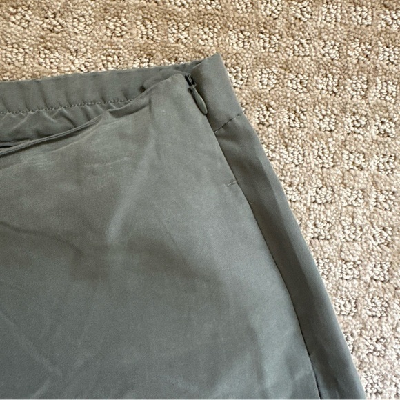 J. Jill Caraway Wide Leg Cropped Pants Size Small Modal Poly Blend Side Zip NWT - Picture 3 of 10